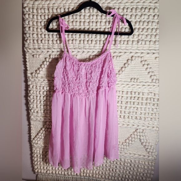 La Senza Babydoll Sheer Dress/Top - Picture 2 of 9